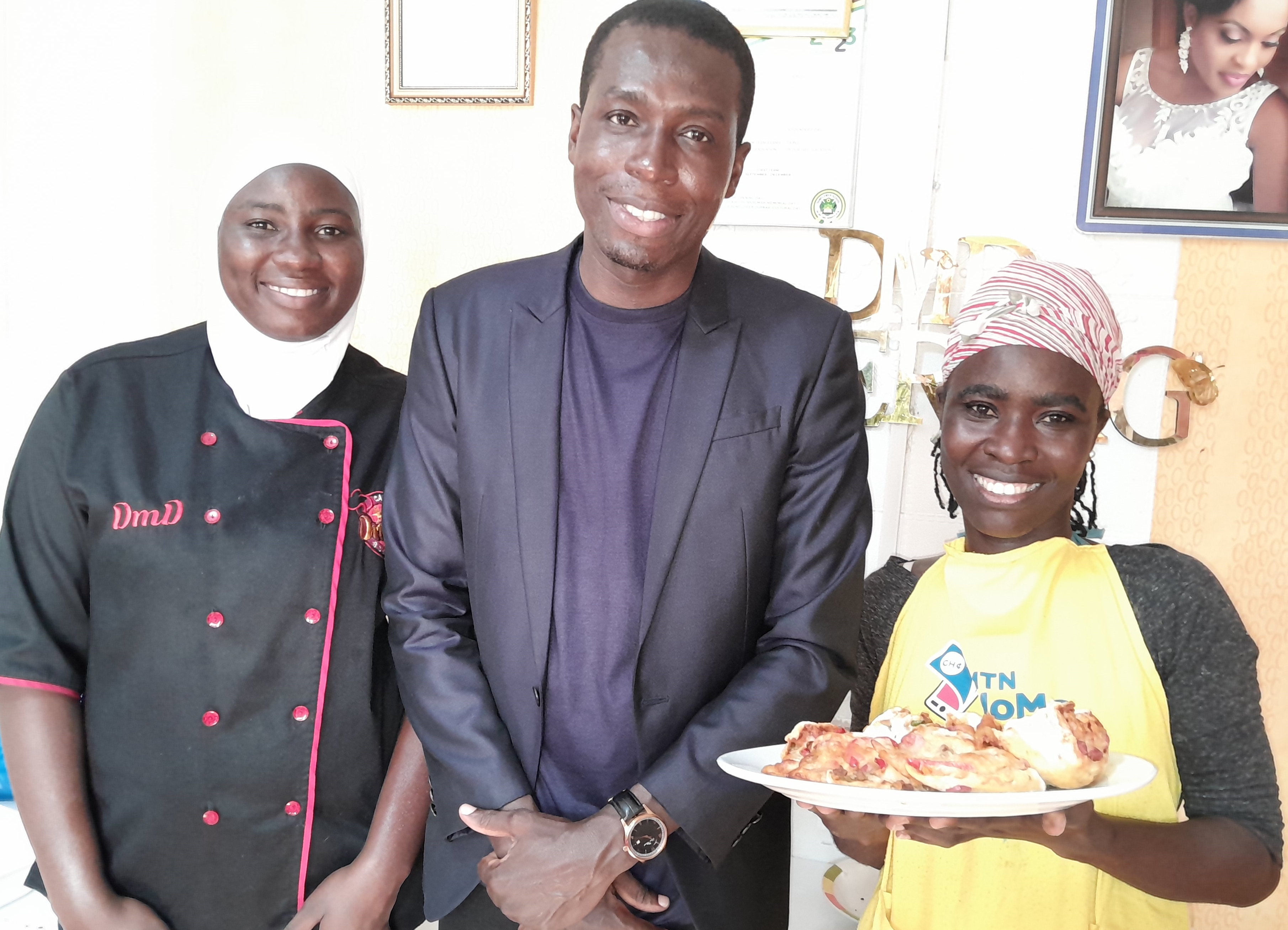 Food hygiene and safety training at the DMD Catering Service, Odorkor, Accra.