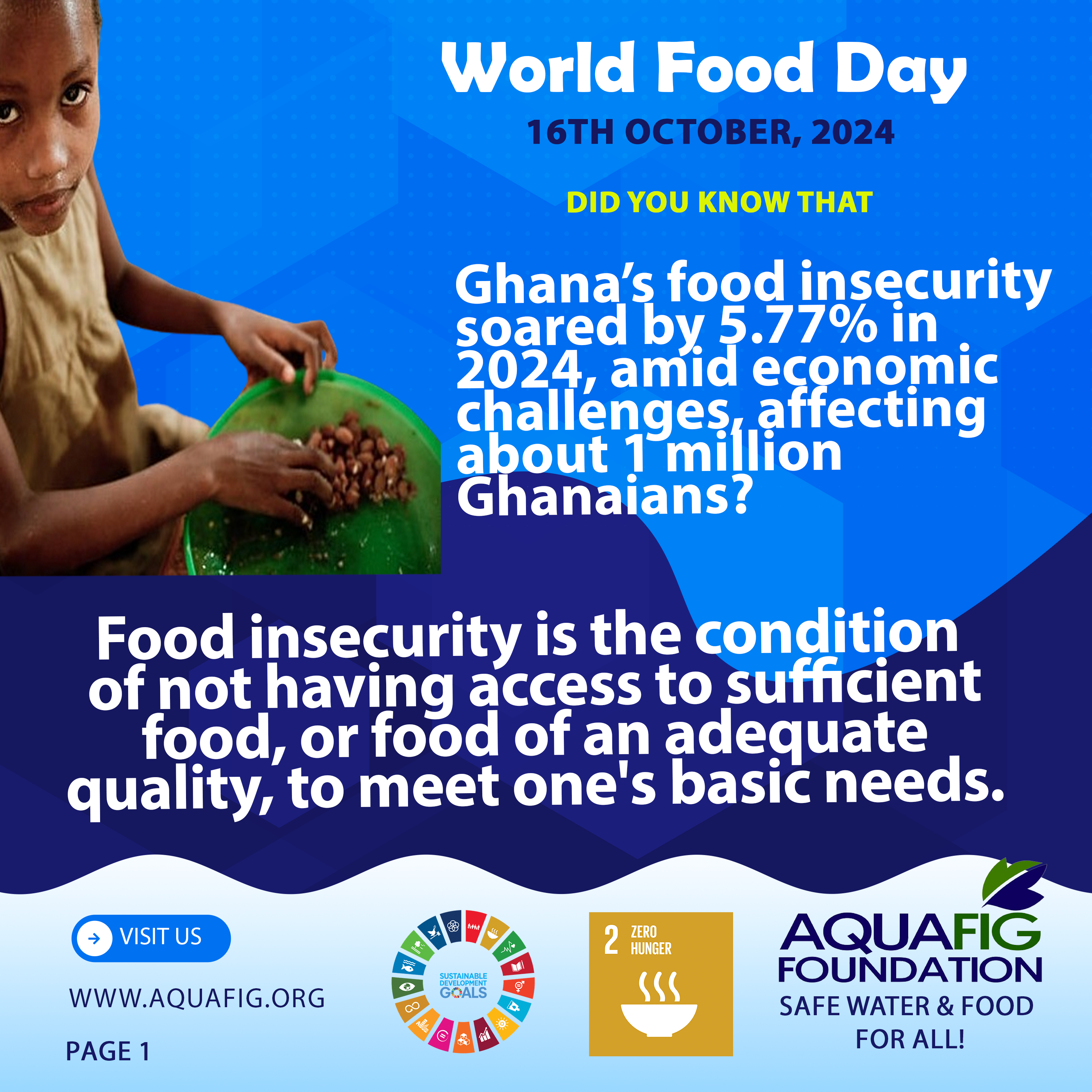 MARKING THE WORLD FOOD DAY 2024