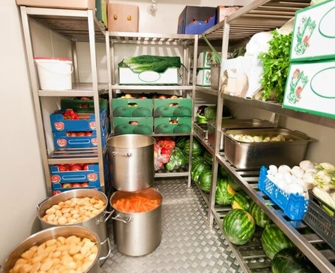 food restaurant storage